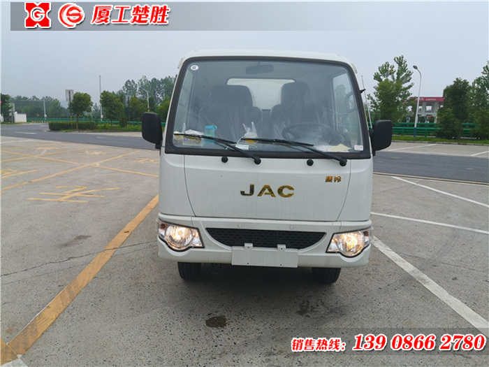 江淮汽油發(fā)動(dòng)機(jī)4方自裝卸式垃圾車